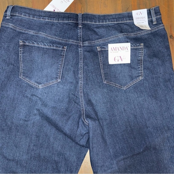 Womens Gloria Vanderbilt Amanda Classic Rise Tapered Leg Stretch 20W Average $52 - Picture 10 of 15